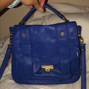 Steve Madden blue satchel